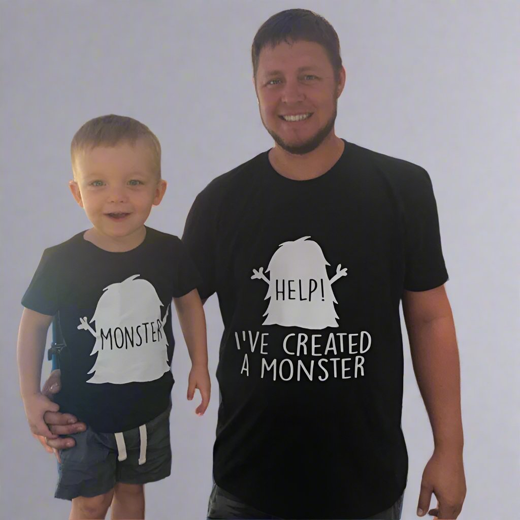 Daddy and Me I have Created a Monster T-Shirt - dresslikemommy.com