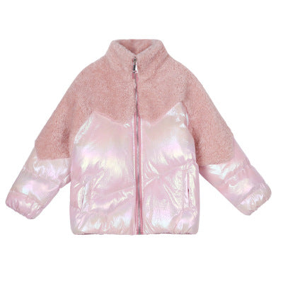 Matching Mommy & Me Splicing Winter Coat - dresslikemommy.com