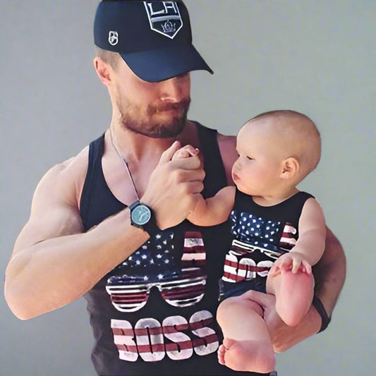 Daddy and Me Like a Boss T-Shirt - dresslikemommy.com