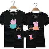 Family Matching Peppa Pig Cotton T-Shirt - dresslikemommy.com