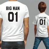 Matching Big Man Little Man T-Shirts - dresslikemommy.com