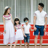 Matching Family Outfit Mother Daughter Chiffon Dress - dresslikemommy.com