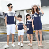 Matching Family Striped Outfit - dresslikemommy.com