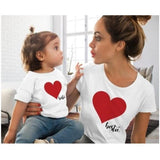 Matching Heart T-Shirt Mommy & Me - dresslikemommy.com