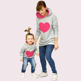 Matching Mommy & Me Heart Hoodie - dresslikemommy.com
