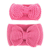 Mom and Me Matching Cotton Knot Headband Pink Set - dresslikemommy.com