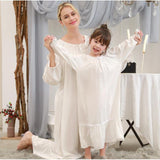 Mommy & Me Cotton Silk Princess Pajamas - dresslikemommy.com