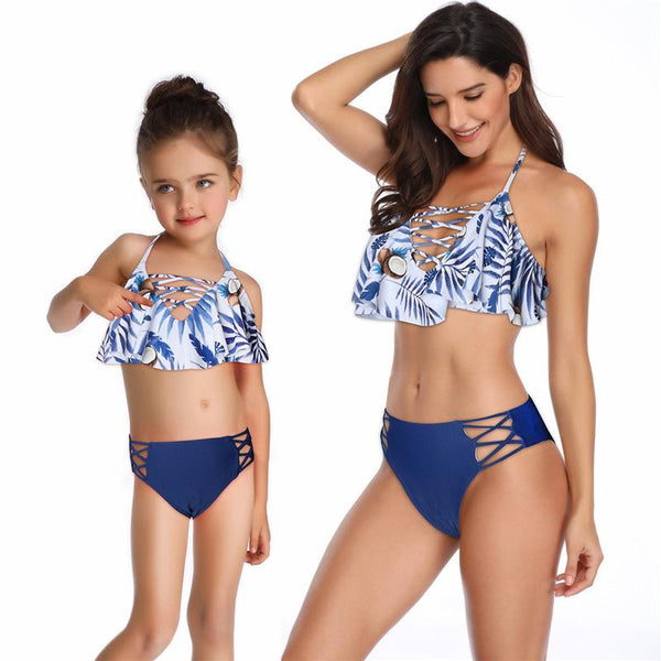 Mommy & Me Matching Bikini Swimsuit - dresslikemommy.com