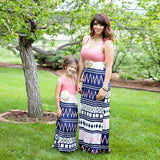 Mommy & Me Matching Bohemian Patchwork Dress - dresslikemommy.com