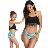 Mommy & Me Matching Tassel Swimsuit - dresslikemommy.com