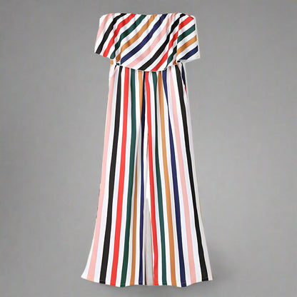 Mommy & Me Rainbow Stripe Jumpsuit - dresslikemommy.com