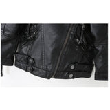 Mother and daughter faux leather jacket - dresslikemommy.com