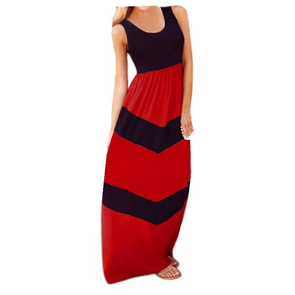 Mother Daughter Black Red Matching Maxi Dress – dresslikemommy.com