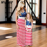 Mother Daughter Flag Maxi Dress - dresslikemommy.com