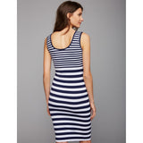 Pregnant Striped Breastfeeding Dress - dresslikemommy.com