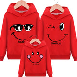 Family Matching Outfits Sweatshirt Hooded Sweater - dresslikemommy.com