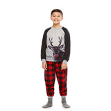 Family Matching Christmas Deer Pajamas Sets - dresslikemommy.com