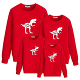 Dinosaur Family Matching Sweatshirts - dresslikemommy.com