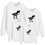 Dinosaur Family Matching Sweatshirts - dresslikemommy.com