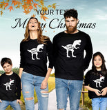 Dinosaur Family Matching Sweatshirts - dresslikemommy.com