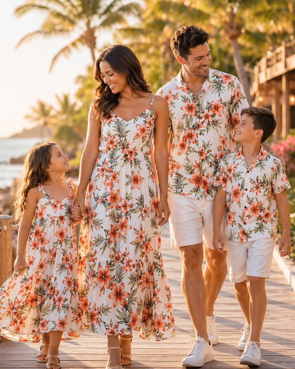 New Year, New Matching Looks: Family Fashion