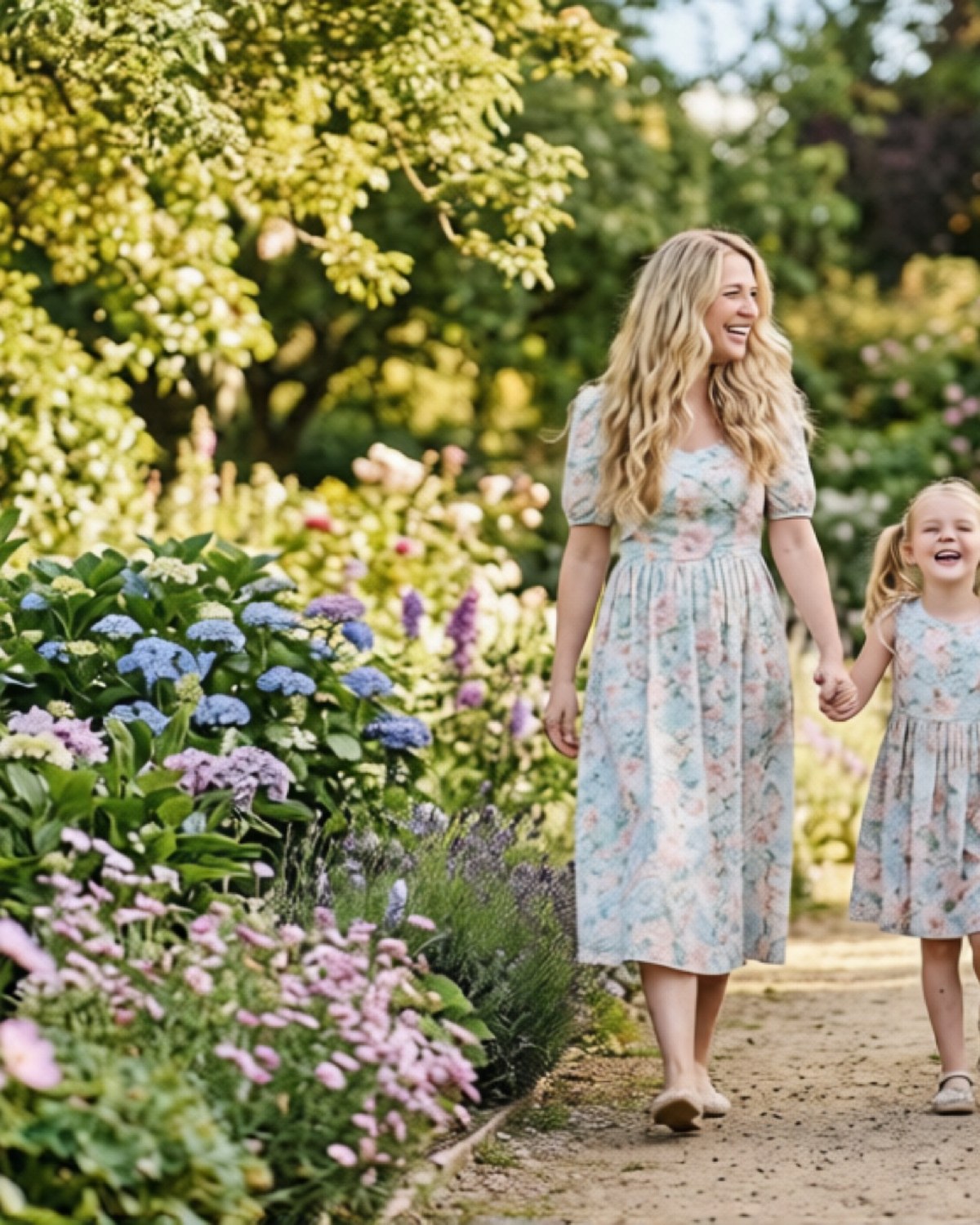 Tenues assorties pour la famille en automne