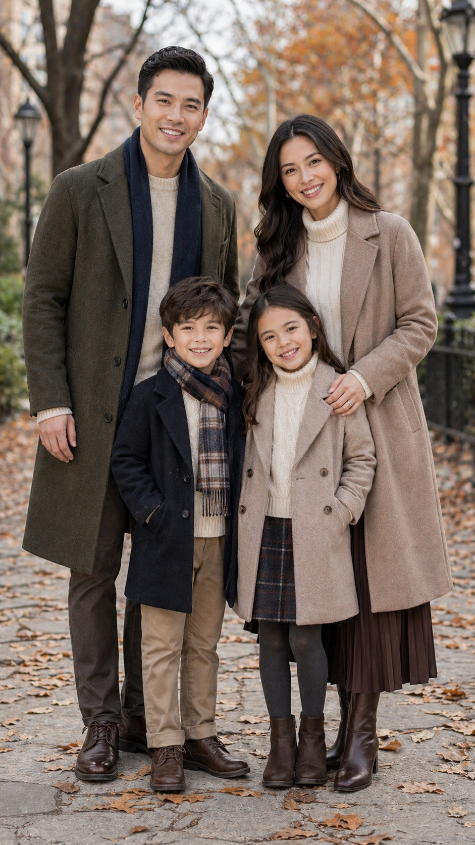 Fall Family Photo Outfits for November