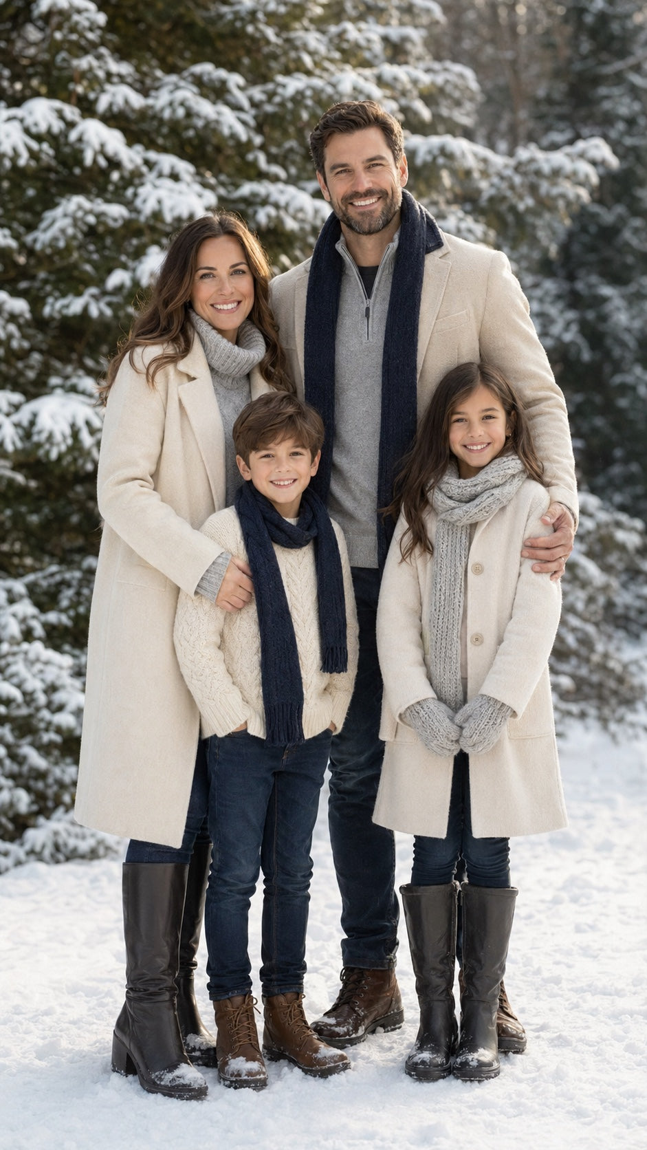 Winter Family Photo Outfits: Matching Looks for Cold Weather