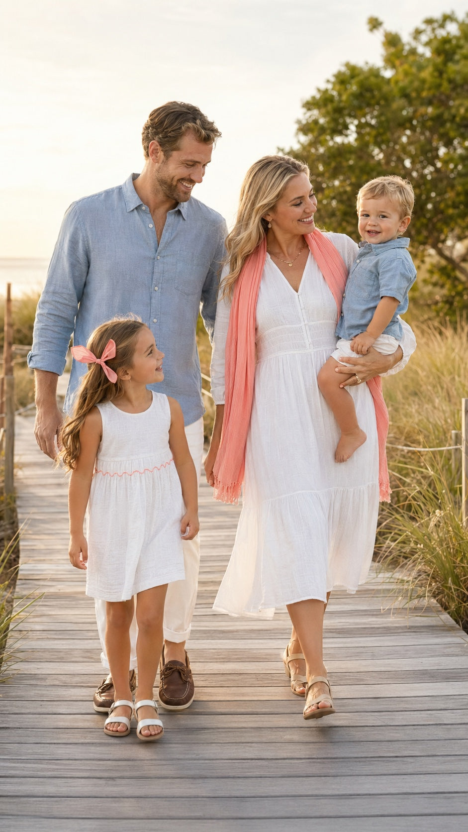 Late Summer Family Matching Outfit Ideas