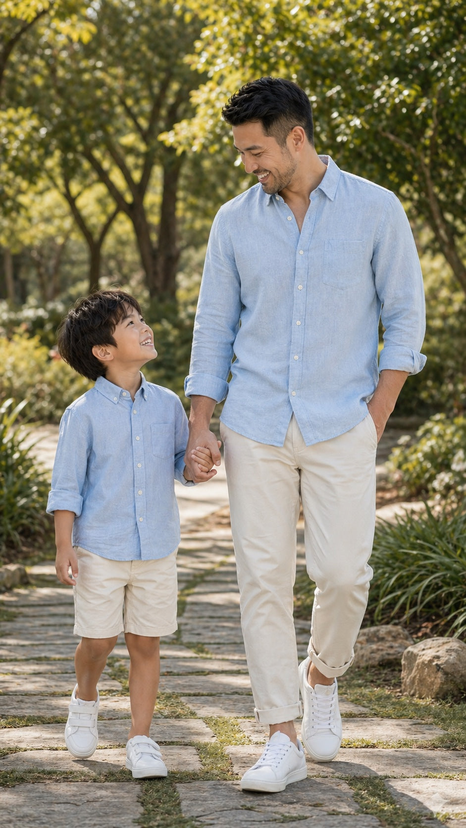Father's Day Daddy and Me Matching Outfit Ideas